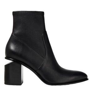 Alexander Wang Sleek Black Ankle Booties